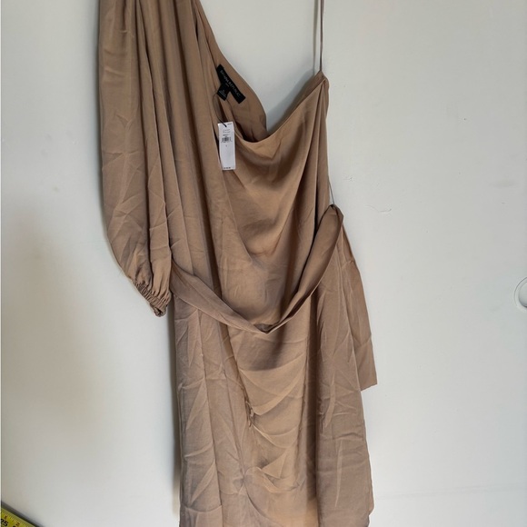 Banana Republic One Shoulder Tan Dress - Picture 7 of 7